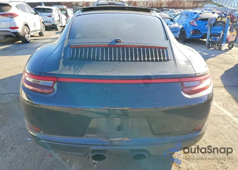 2018 Porsche 911 Carrera S из США, поврежденный, VIN WP0AB2A90JS123617